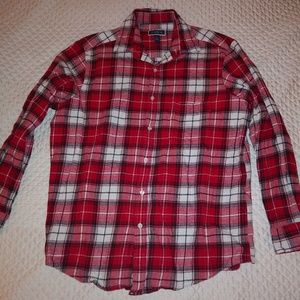 Club Room Mens Plaid Button Down Shirt - L
